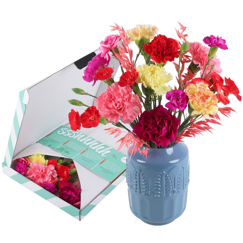 Bohemian Ruby brievenbusbloemen