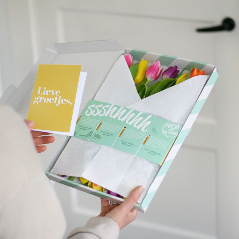 Tulpen Mix brievenbusbloemen