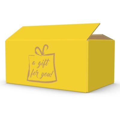 Gift For You geel geschenkdoos