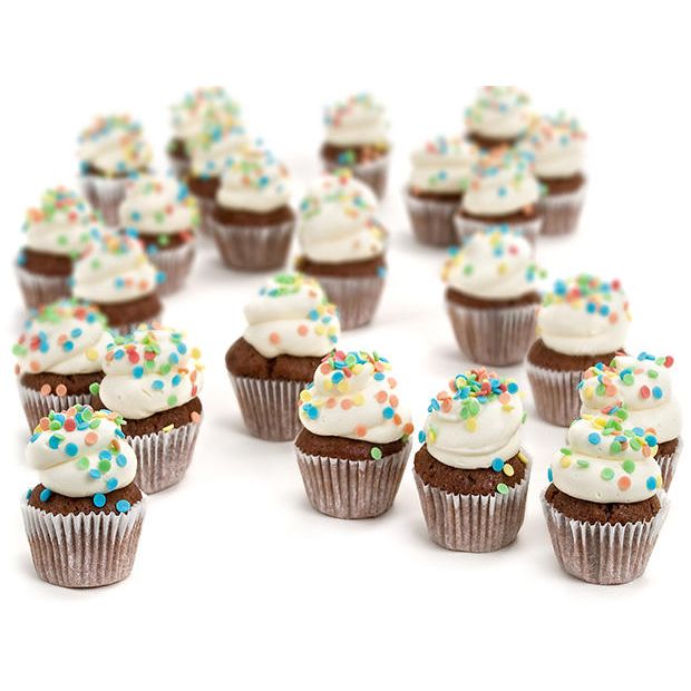 Cupcakes mini chocolate