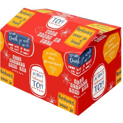 Bedankt geschenkdoos