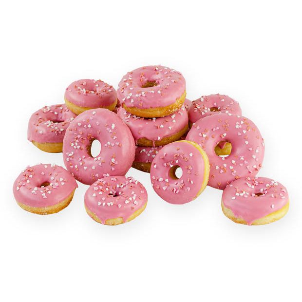 Donuts liefdevolle roze