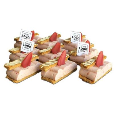 Strawberry Cream Tompoes